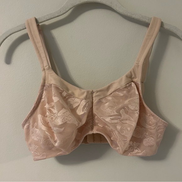Wacoal Awareness Full Figure Seamless Wire Free Nude Sand Tan Bra - Picture 1 of 4